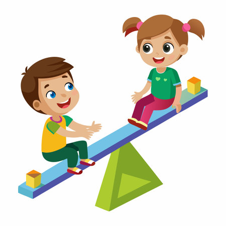Kids activity concept illustrationのイラスト素材
