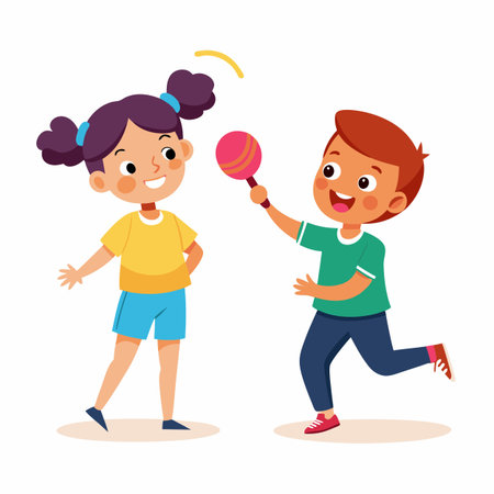 Kids activity concept illustrationのイラスト素材