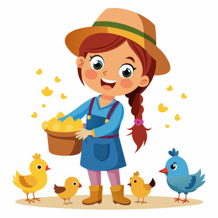 Kids activity concept illustrationのイラスト素材