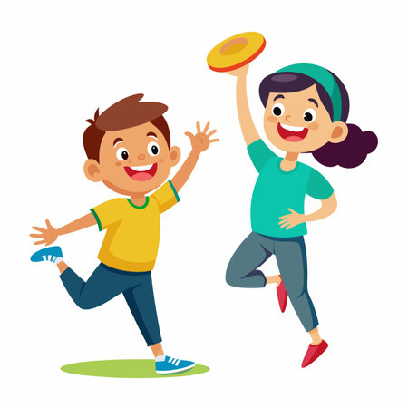 Kids activity concept illustrationのイラスト素材