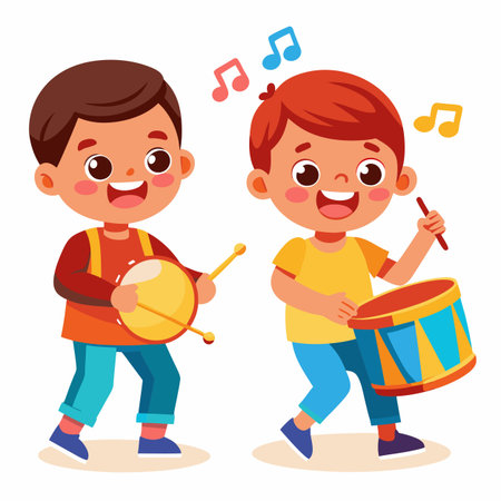 Kids activity concept illustrationのイラスト素材