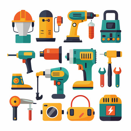 Construction and Tools Icons set