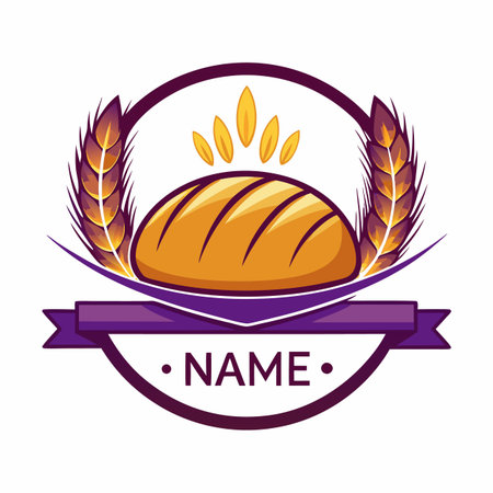 Food and drink company logo templateのイラスト素材