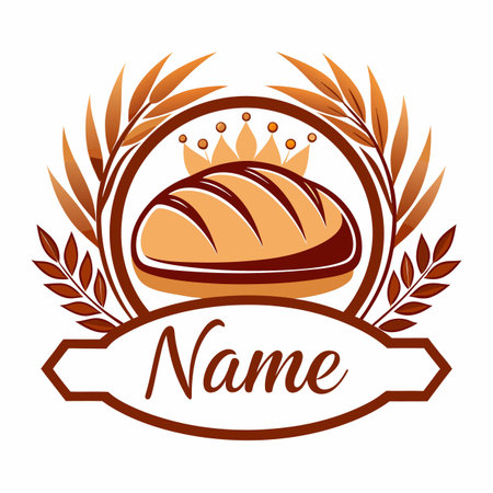 Food and drink company logo templateのイラスト素材