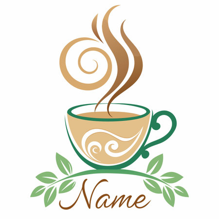 Food and drink company logo templateのイラスト素材