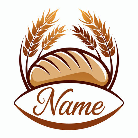 Food and drink company logo templateのイラスト素材