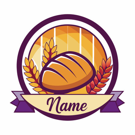 Food and drink company logo templateのイラスト素材