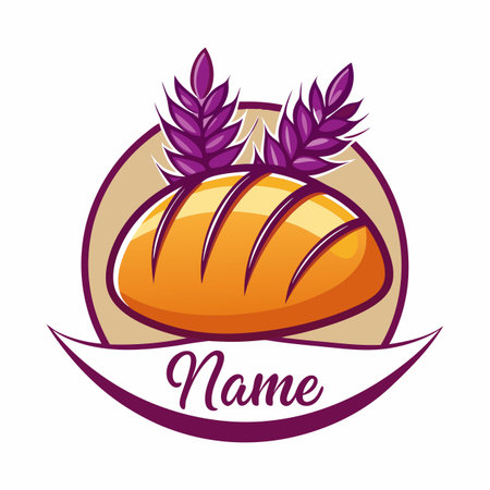 Food and drink company logo templateのイラスト素材