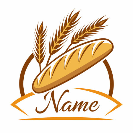 Food and drink company logo templateのイラスト素材