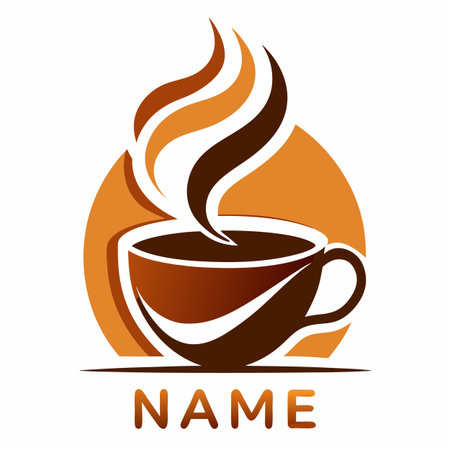 Food and drink company logo templateのイラスト素材