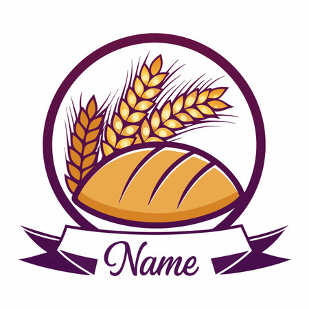 Food and drink company logo templateのイラスト素材