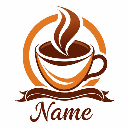 Food and drink company logo templateのイラスト素材