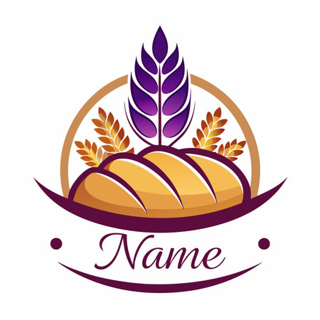 Food and drink company logo templateのイラスト素材