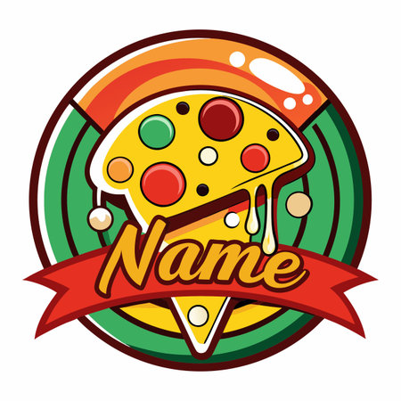 Food and drink company logo templateのイラスト素材