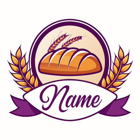 Food and drink company logo templateのイラスト素材