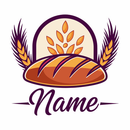 Food and drink company logo templateのイラスト素材