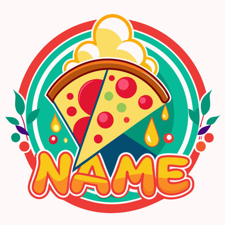 Food and drink company logo templateのイラスト素材