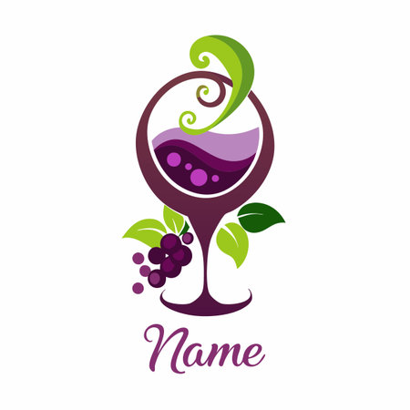 Food and drink company logo templateのイラスト素材