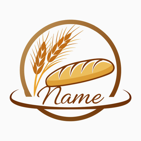 Food and drink company logo templateのイラスト素材