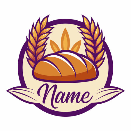 Food and drink company logo templateのイラスト素材