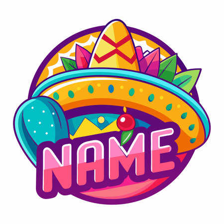 Food and drink company logo templateのイラスト素材