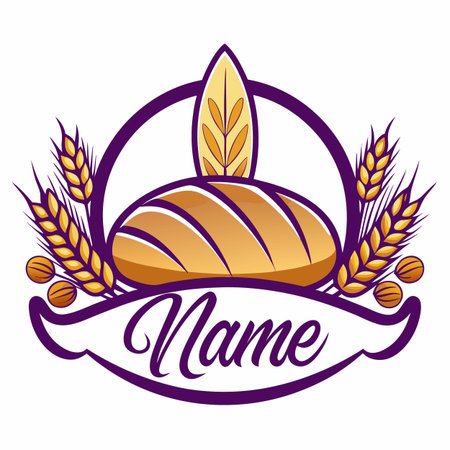 Food and drink company logo templateのイラスト素材