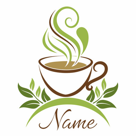 Food and drink company logo templateのイラスト素材