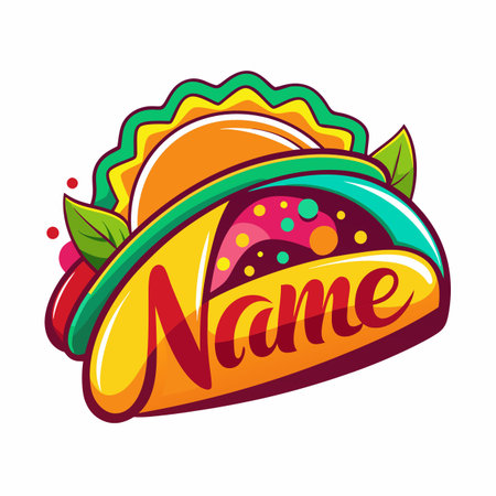 Food and drink company logo templateのイラスト素材