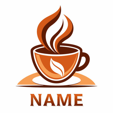 Food and drink company logo templateのイラスト素材