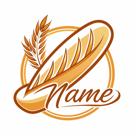 Food and drink company logo templateのイラスト素材