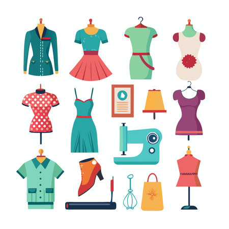 Multi concept design icons setのイラスト素材