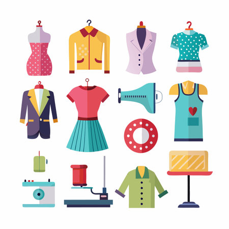 Multi concept design icons setのイラスト素材