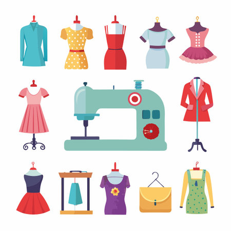 Multi concept design icons setのイラスト素材