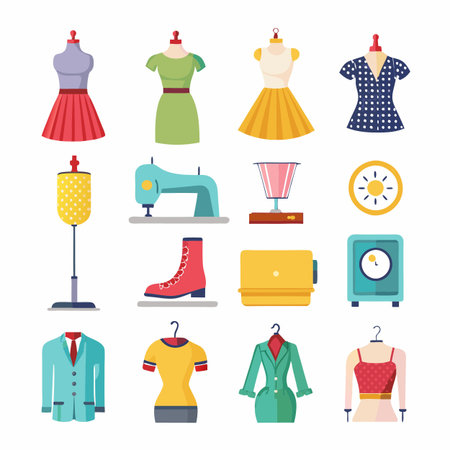 Multi concept design icons setのイラスト素材