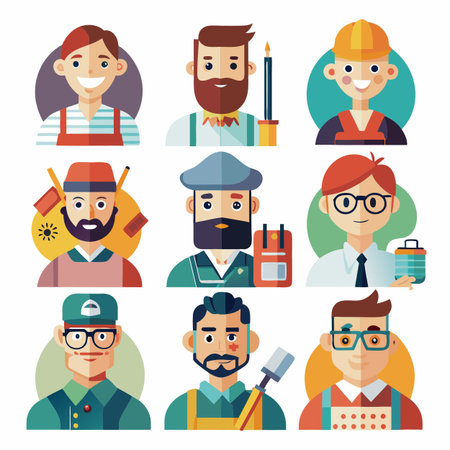 Design and drawing icon set