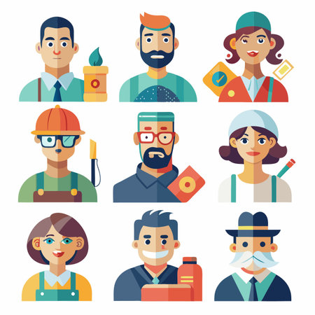 Design and drawing icon set