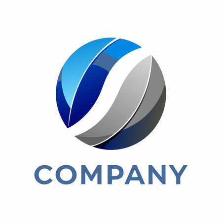 Minimalist type creative business logo templateのイラスト素材