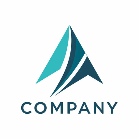 Minimalist type creative business logo template