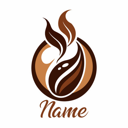 Food and drink company logo templateのイラスト素材