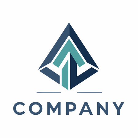 Minimalist type creative business logo template