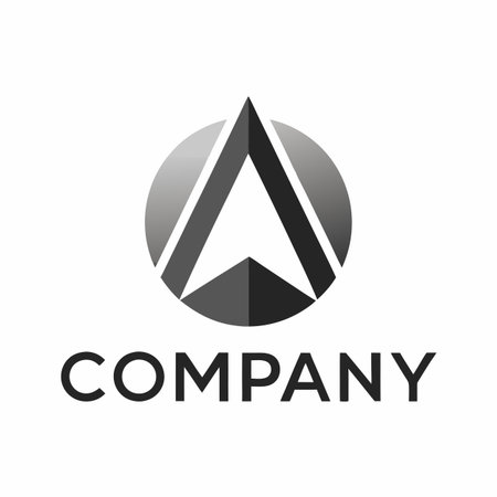 Minimalist type creative business logo template