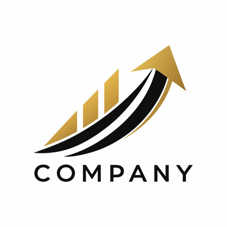 Minimalist type creative business logo template