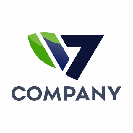 Minimalist type creative business logo template