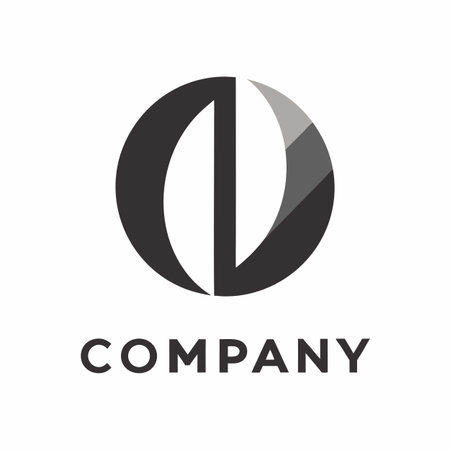 Minimalist company logo templateのイラスト素材