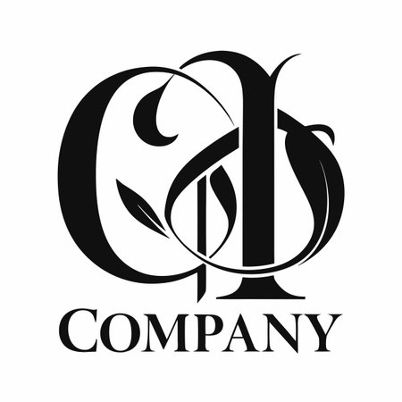 Minimalist company logo templateのイラスト素材