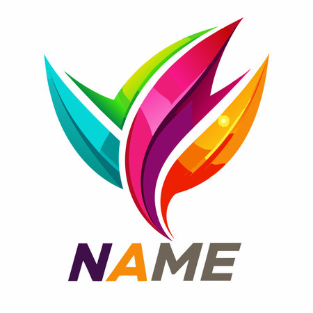 Minimalist company logo templateのイラスト素材