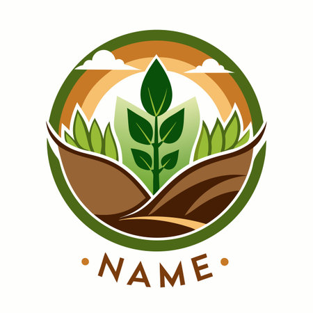 Minimalist company logo templateのイラスト素材