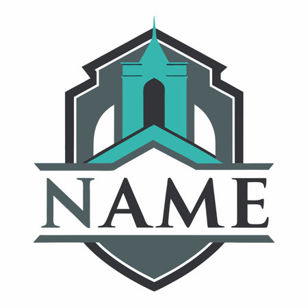 Minimalist company logo templateのイラスト素材