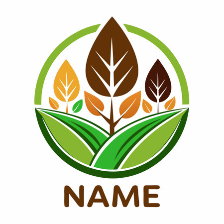 Minimalist company logo templateのイラスト素材