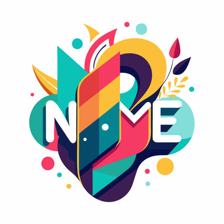 Minimalist company logo templateのイラスト素材